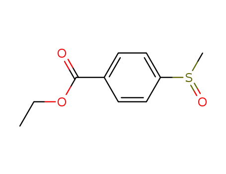 Benzoic acid, 4-(methylsulfinyl)-, ethyl ester