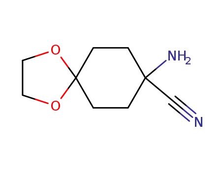 8-amino-1,4-dioxaspiro[4.5]decane-8-carbonitrile