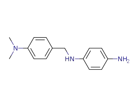 Molecular Structure of 5711-79-5 (1,4-Benzenediamine, N-[[4-(dimethylamino)phenyl]methyl]-)