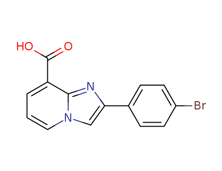 2-(4-Bromo-phenyl)-imidazo[1,2-a]pyridine-8-carboxylic acid