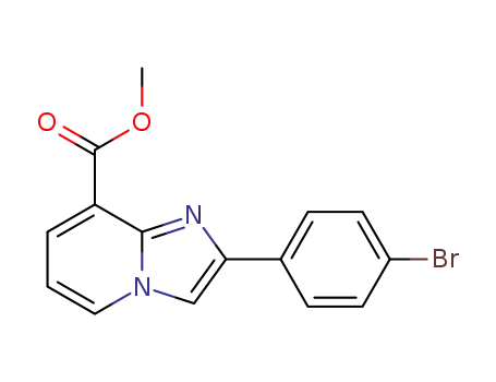 메틸 2-(4-브로모페닐)이미다조[1,2-A]피리딘-8-카르복실레이트