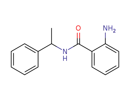Molecular Structure of 85592-80-9 (2-AMINO-N-(1-PHENYL-ETHYL)-BENZAMIDE)