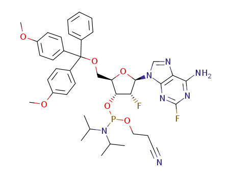 [5'-O-(4,4'-dimethoxytrityl)-2,2'-difluoro-2'-deoxyadenosin-3'-O-yl]-N,N-diisopropylaminocyanoethoxy phosphoramidite