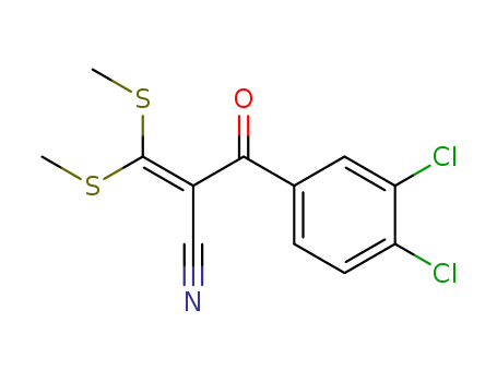 2-(3,4-Dichlorobenzoyl)-3,3-bis(methylthio)acrylonitrile