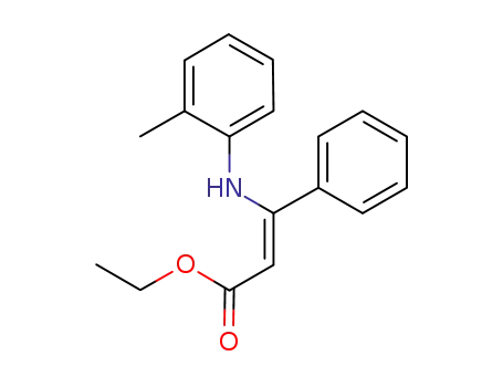 (Z)-ethyl 3-phenyl-3-(2-methylphenylamino)acrylate