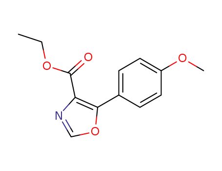 ethyl 5-(4-methoxyphenyl)oxazole-4-carboxylate