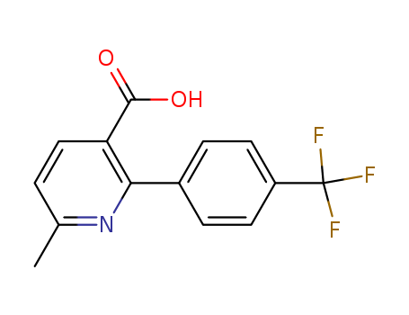 2-[(4-Trifluoromethyl)phenyl]-6-methyl Nicotinic Acid