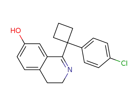1-[1-(4-chlorophenyl)cyclobutyl]-3,4-dihydroisoquinolin-7-ol