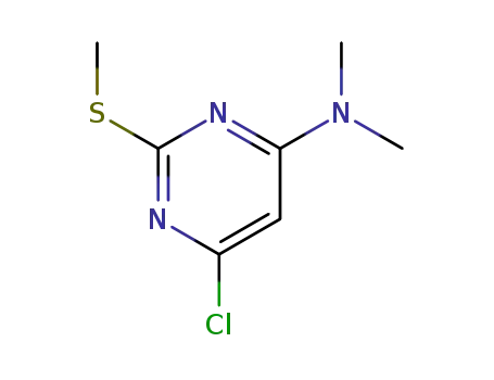 4-Pyrimidinamine, 6-chloro-N,N-dimethyl-2-(methylthio)-