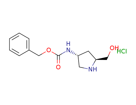 (2S,4R)-2-hydroxyMethyl-4-CBZ-aMino Pyrrolidine-HCl