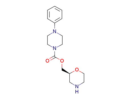 (2S)-morpholin-2-ylmethyl 4-phenylpiperazine-1-carboxylate