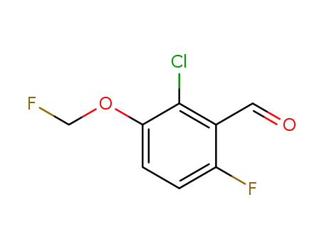 2-chloro-6-fluoro-3-(fluoromethoxy)benzaldehyde