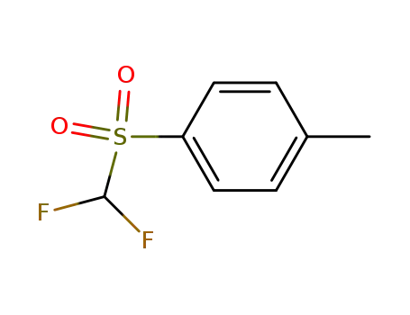 Molecular Structure of 4837-17-6 (Benzene, 1-[(difluoromethyl)sulfonyl]-4-methyl-)