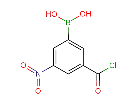 (3-(chlorocarbonyl)-5-nitrophenyl)boronic acid