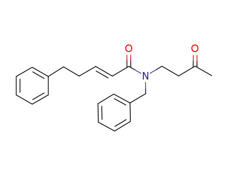 N-benzyl-N-(3-oxobutyl)-(E)-5-phenylpent-2-enamide