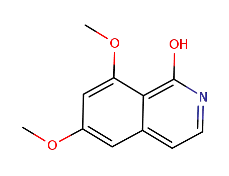 Molecular Structure of 1042031-63-9 (6,8-dimethoxyisoquinolin-1-ol)