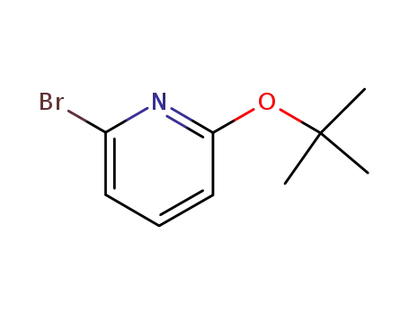 Molecular Structure of 949160-14-9 (2-Bromo-6-tert-butyloxy-pyridine)