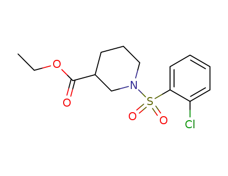 1-(2-Chloro-benzenesulfonyl)-piperidine-3-carboxylic acid ethyl ester