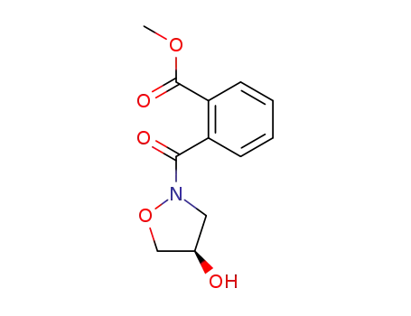 Benzoic acid, 2-[[(4R)-4-hydroxy-2-isoxazolidinyl]carbonyl]-, methyl
ester