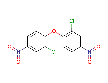 Molecular Structure of 13867-27-1 (2-chloro-1-(2-chloro-4-nitro-phenoxy)-4-nitro-benzene)