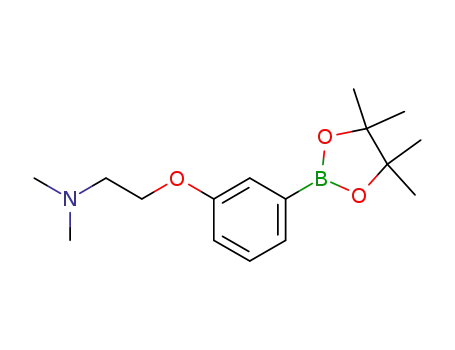 DIMETHYL-(2-[3-(4,4,5,5-TETRAMETHYL-[1,3,2]DIOXABOROLAN-2-YL)-PHENOXY]-ETHYL)-AMINE