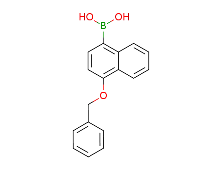 Molecular Structure of 183170-90-3 (1-benzyloxynaphthalene-4-boronic acid)