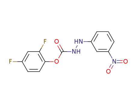 2,4-difluorophenyl 2-(3-nitrophenyl)hydrazinecarboxylate