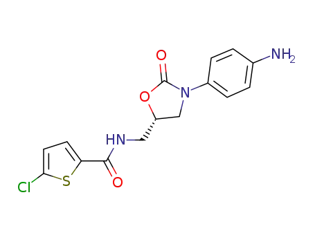 N-{[(5S)-3-(4-aminophenyl)-2-oxo-1,3-oxazolidin-5-yl]methyl}-5-chloro-2-thiophenecarboxamide