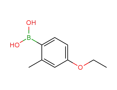 Molecular Structure of 313545-31-2 (4-ETHOXY-2-METHYLPHENYLBORONIC ACID)