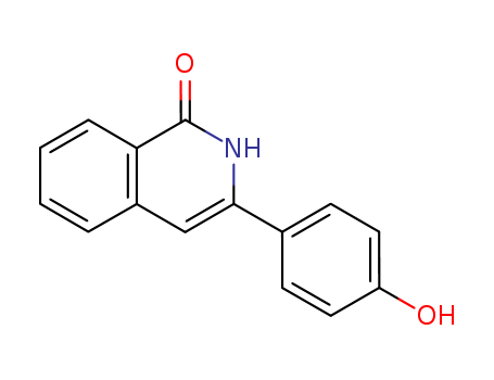 3-(4-hydroxyphenyl)isoquinolin-1(2H)-one cas  20434-92-8