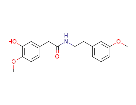3-Hydroxy-4-methoxy-N-[2-(3-methoxyphenyl)ethyl]benzeneacetamide