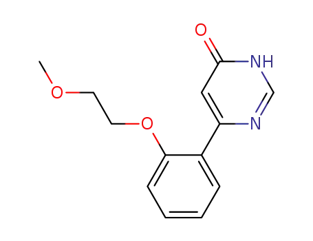 6-[2-(2-methoxy-ethoxy)-phenyl]-3H-pyrimidin-4-one