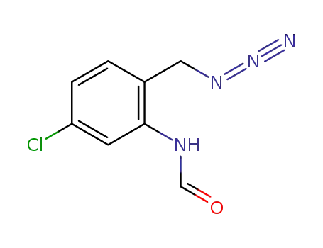 N-[2-(azidomethyl)-5-chlorophenyl]formamide