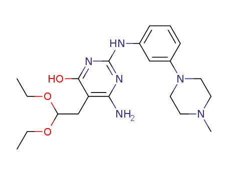 4(3H)-PyriMidinone, 6-aMino-5-(2,2-diethoxyethyl)-2-[[3-(4-Methyl-1-piperazinyl)phenyl]aMino]-