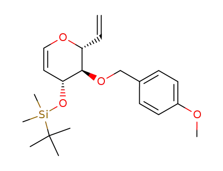 (2R,3R,4R)-4-(tert-butyldimethylsilyloxy)-3-(p-methoxybenzyloxy)-2-vinyl-2,3-dihydro-2H-pyran