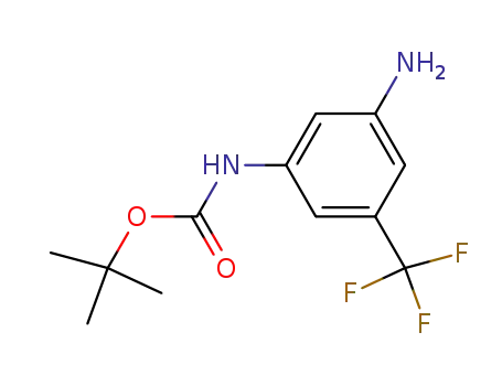 Carbamic acid, [3-amino-5-(trifluoromethyl)phenyl]-, 1,1-dimethylethyl
ester
