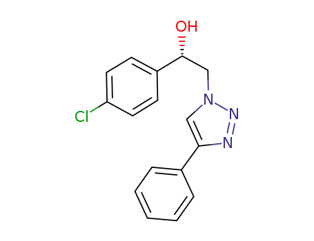 (S)?1?(4′?chlorophenyl)?2?(4?phenyl?1H?1,2,3?triazol?1?yl)ethanol
