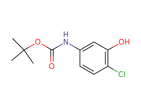 tert-Butyl (4-chloro-3-hydroxyphenyl)carbamate