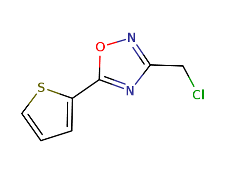 3-(Chloromethyl)-5-(2-thienyl)-1,2,4-oxadiazole , 95%