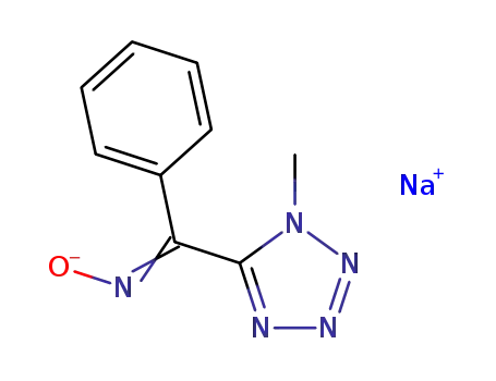 sodium {[(1-methyl-1H-tetrazol-5-yl)(phenyl)ethylene]amino}oxidanide