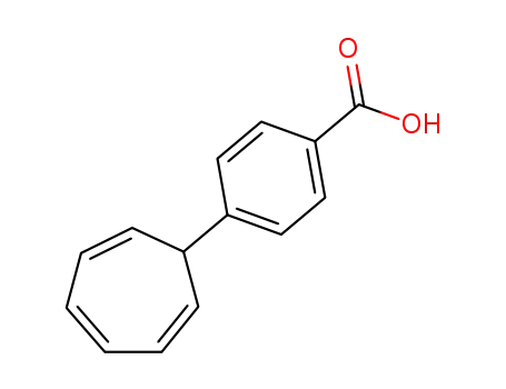 Benzoic acid, 4-(2,4,6-cycloheptatrien-1-yl)-