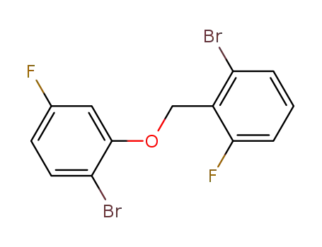 1-bromo-2-(2-bromo-6-fluoro-benzyloxy)-4-fluoro-benzene