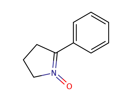 Molecular Structure of 24423-89-0 (2H-Pyrrole, 3,4-dihydro-5-phenyl-, 1-oxide)