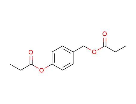 Molecular Structure of 1092474-60-6 (4-propionyloxybenzyl propionate)