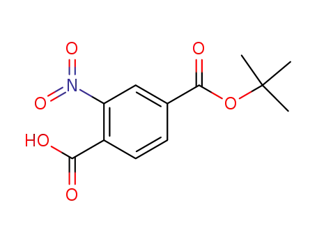 Molecular Structure of 362469-92-9 (2-NITRO-TEREPHTHALIC ACID 4-TERT-BUTYL ESTER)