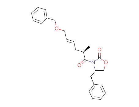 (4S)-4-benzyl-3-[(2R,4E)-6-(benzyloxy)-2-methylhex-4-enoyl]-1,3-oxazolidin-2-one