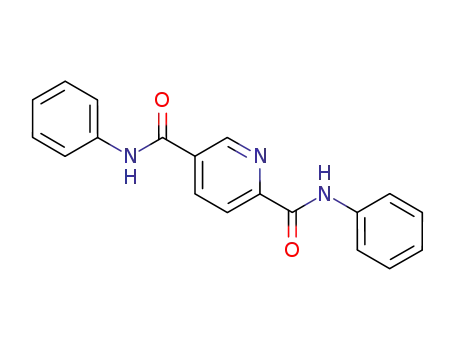 Molecular Structure of 313557-37-8 (N,N′-diphenylpyridine-2,5-dicarboxamide)