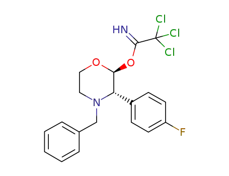 C<sub>19</sub>H<sub>18</sub>Cl<sub>3</sub>FN<sub>2</sub>O<sub>2</sub>