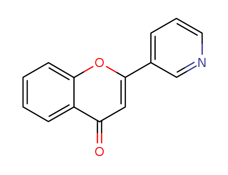 4H-1-Benzopyran-4-one, 2-(3-pyridinyl)-