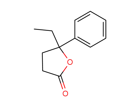 Molecular Structure of 53380-21-5 (GAMMA-ETHYL-GAMMA-PHENYL-BUTYROLACTONE)